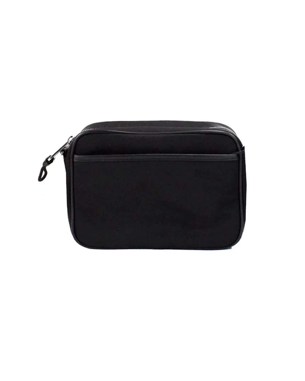 B Banner Nylon Crossbody Bag Black