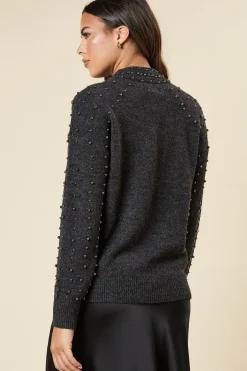 Beaded Shoulder Jumper