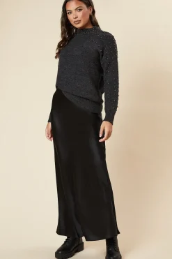 Beaded Shoulder Jumper