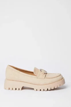 Becca Metal Ring Detail Chunky Loafers