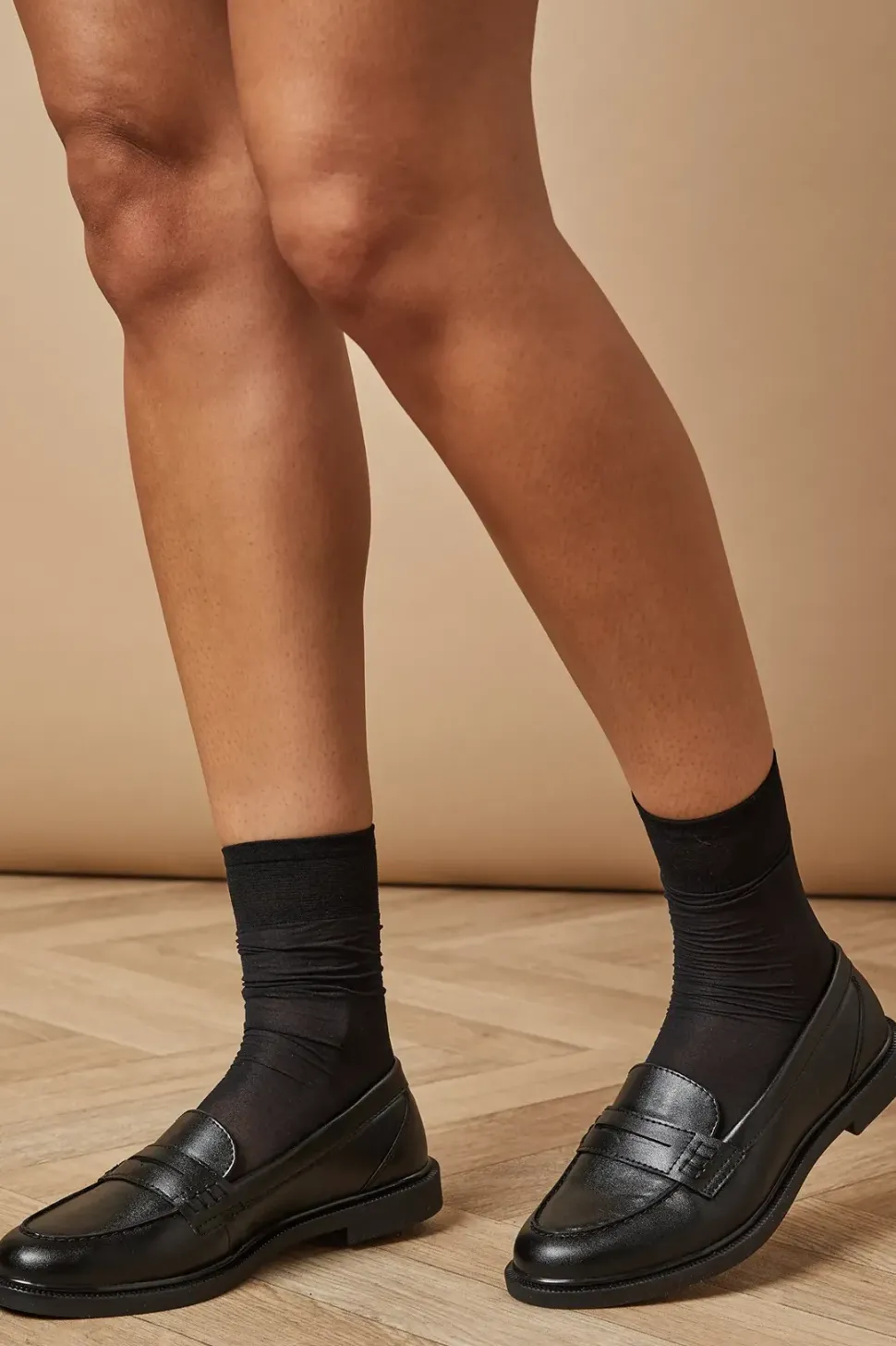 Beech Faux Leather Penny Loafers