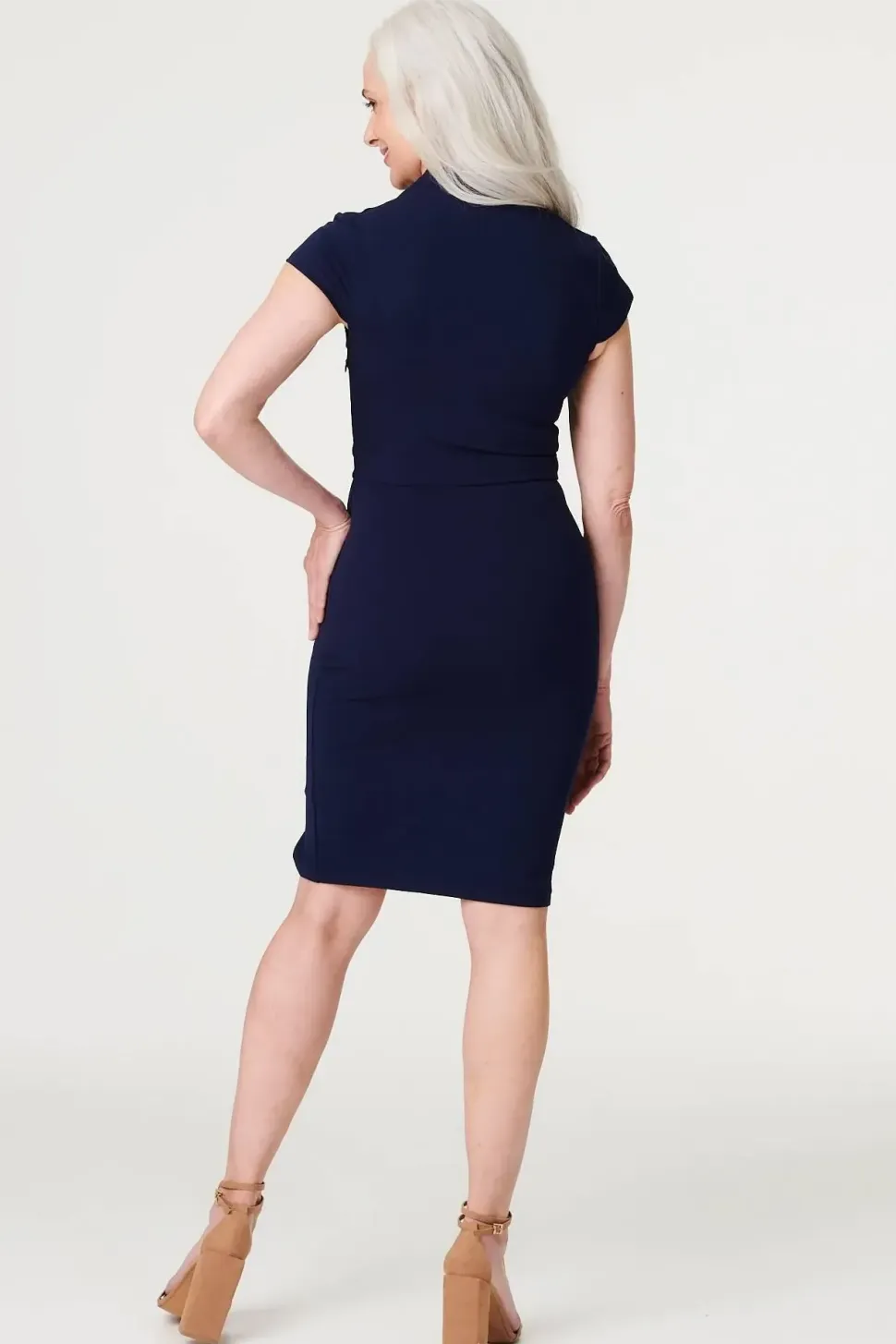 Belt Detail Bodycon Mini Dress