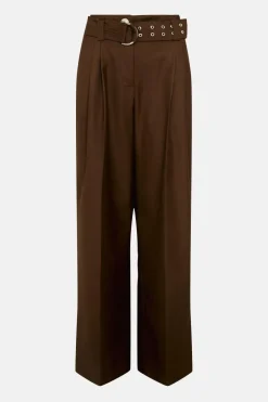 Belt Detail Tailored Trouser