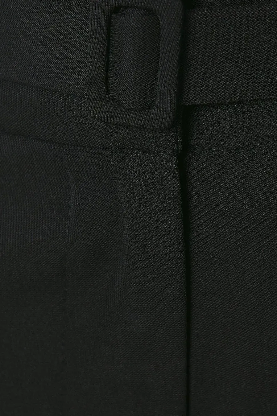 Belted Wide Leg Trouser