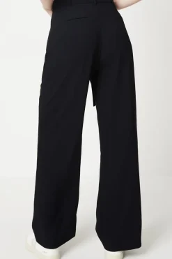 Belted Wide Leg Trouser