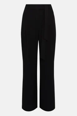 Belted Wide Leg Trouser
