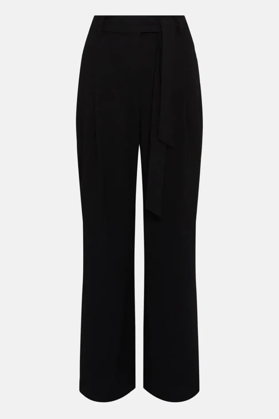 Belted Wide Leg Trouser