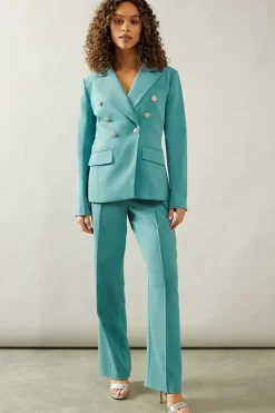Belted Wide Leg Trousers