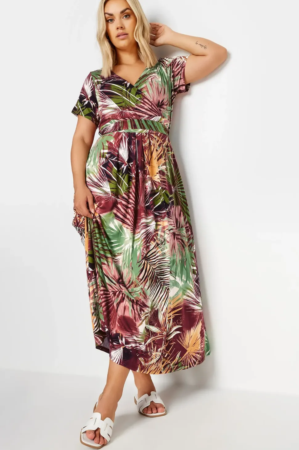 Belted Wrap Dress