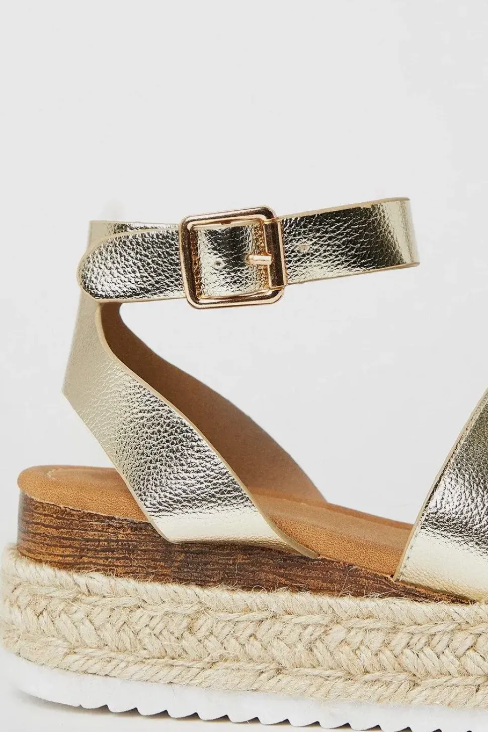 Bertie Chunky Double Strap Flatform Wedge Sandals