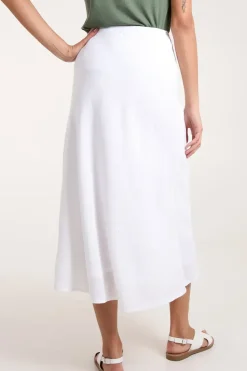 Bias Cut Midi Skirt