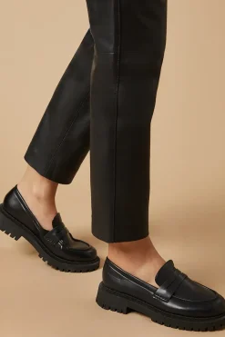 Billieanne Penny Detail Chunky Loafer