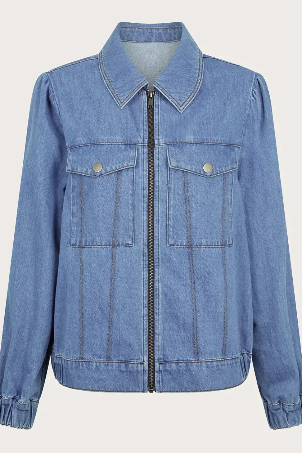 Billie Denim Bomber Jacket