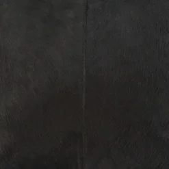 Black Large Calf Hair Leather Grab Bag | BYRYA