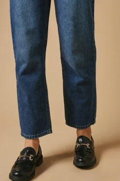 Blairen Fringe Detail Metal Snaffle Loafer