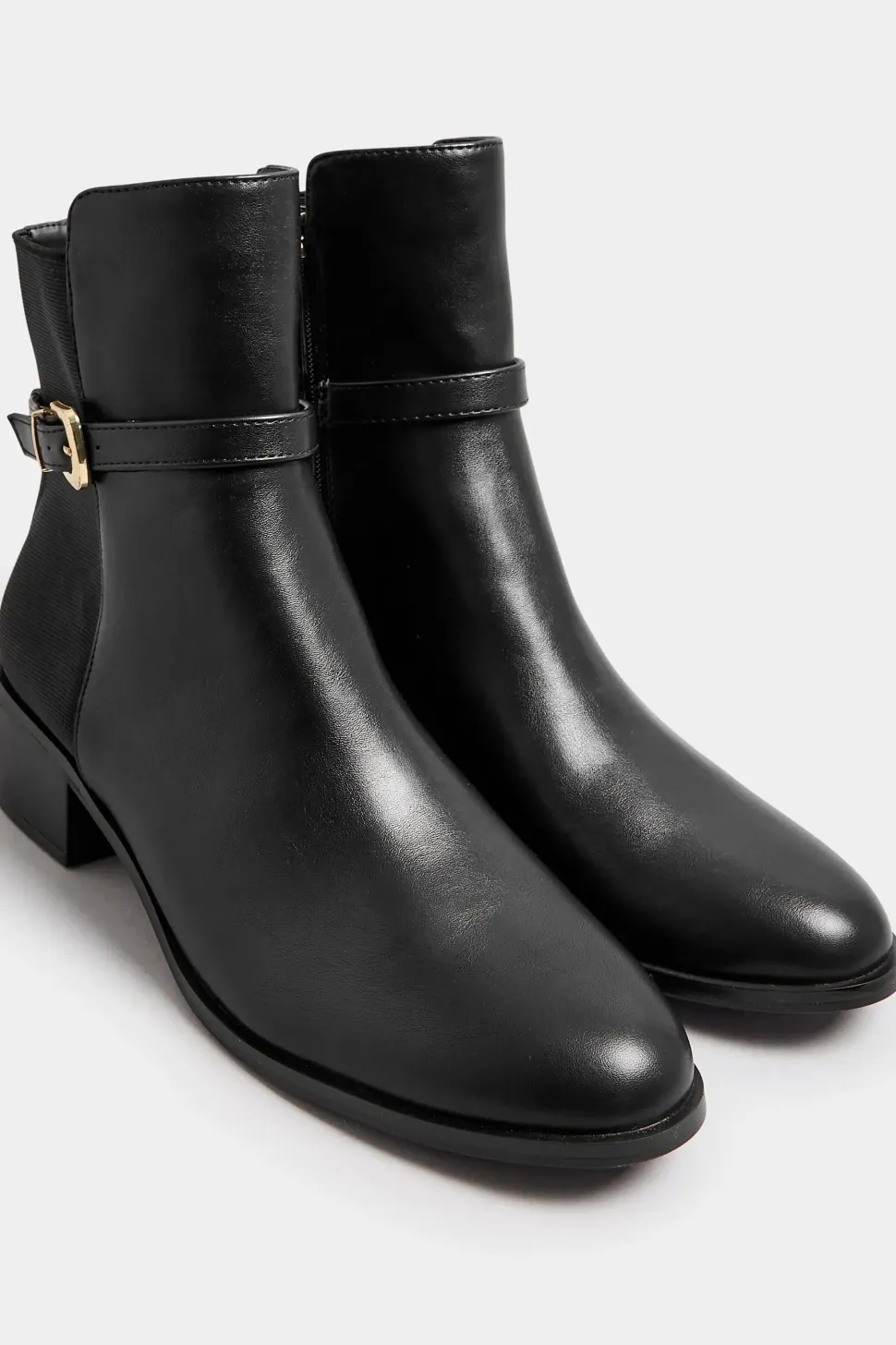 Block Heel Ankle Boots