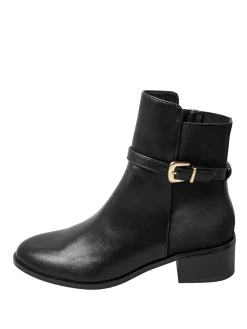 Block Heel Ankle Boots