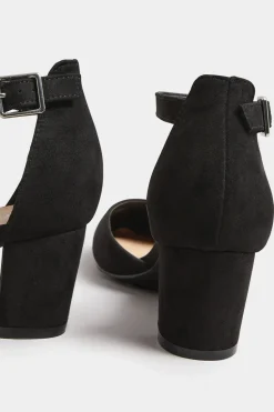 Block Heel Court Shoes In Standard Fit