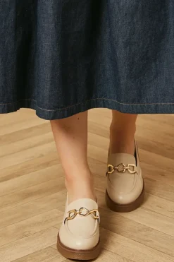 Bluebell Snaffle Detail Chunky Loafer