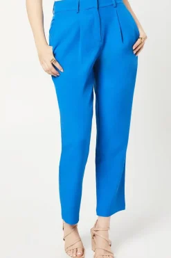 Blue Kickflare Trousers