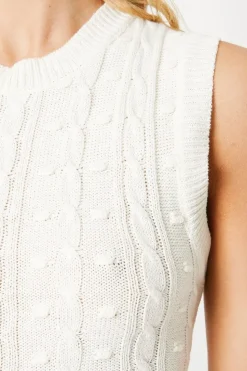 Bobble Stitch Knitted Maxi Dress