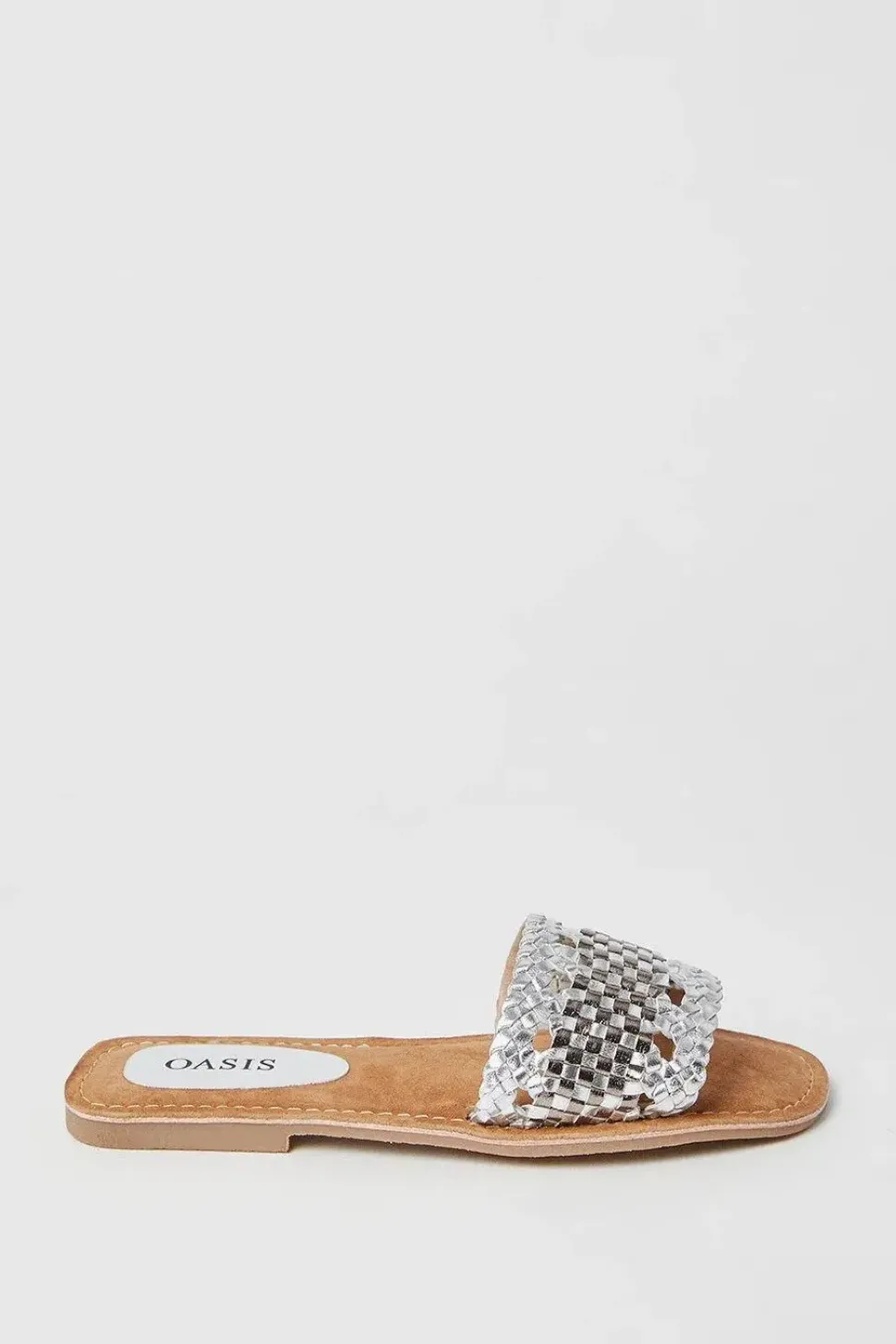 Bontia Woven Flat Mule Sandals