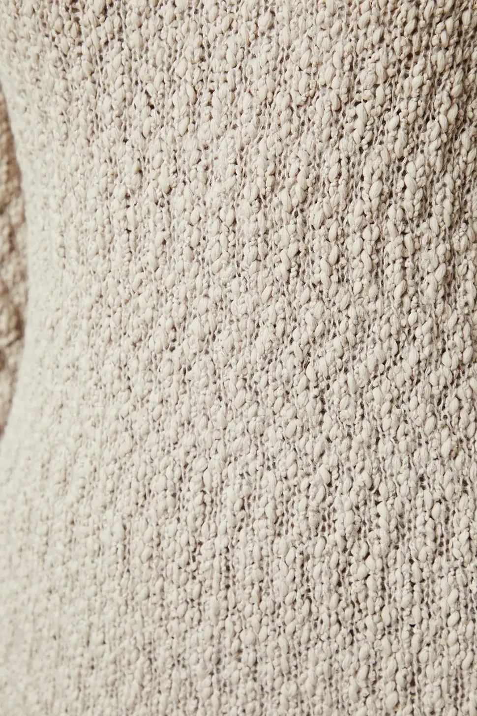 Boucle Cosy Knitted Midi Dress