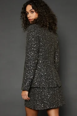Boucle Double Breasted Blazer