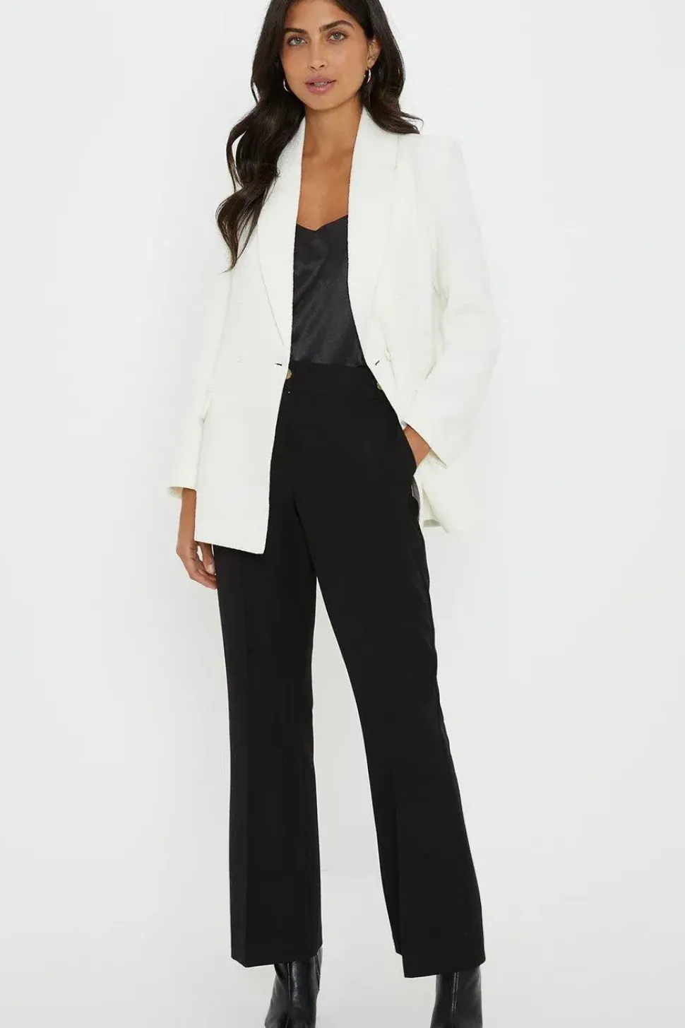 Boucle Double Breasted Blazer