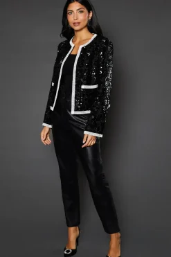 Boucle Sequin Jacket