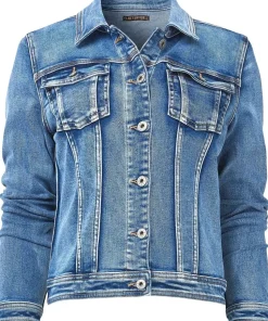 Boutique Embellished Denim Jacket