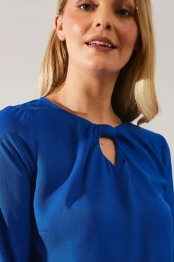 Bow Detail Woven Top