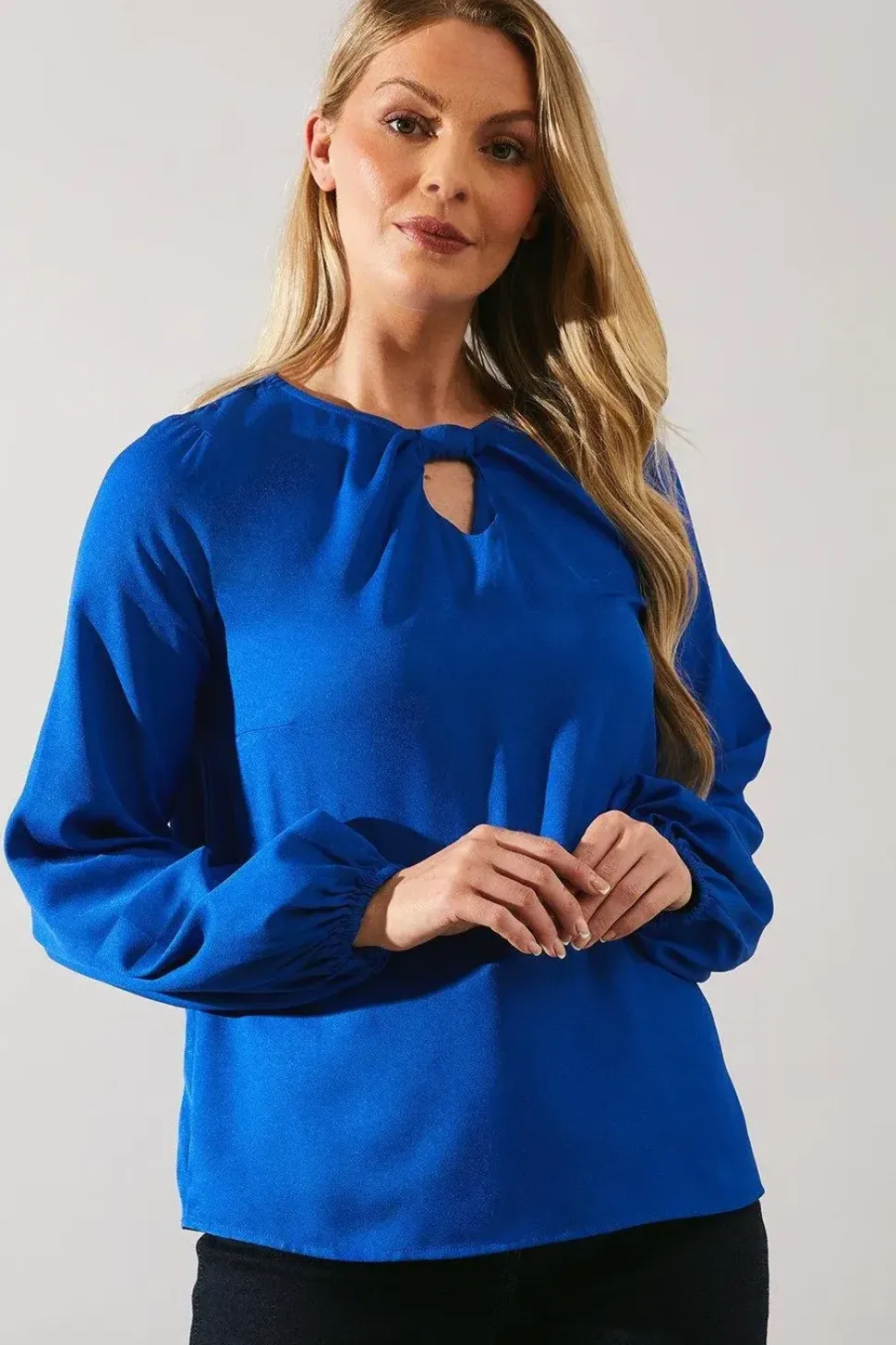 Bow Detail Woven Top