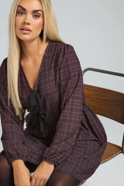 Bow Front Mini Dress