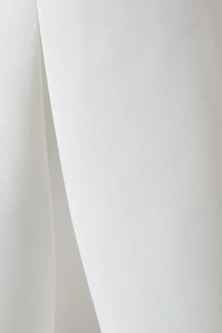 Bow One Shoulder Full Skirted Wedding Dress