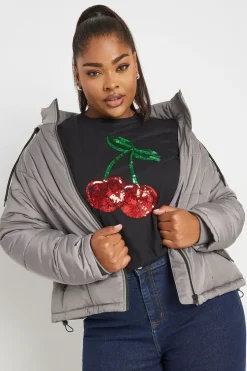 Boxy Short Padded Coat