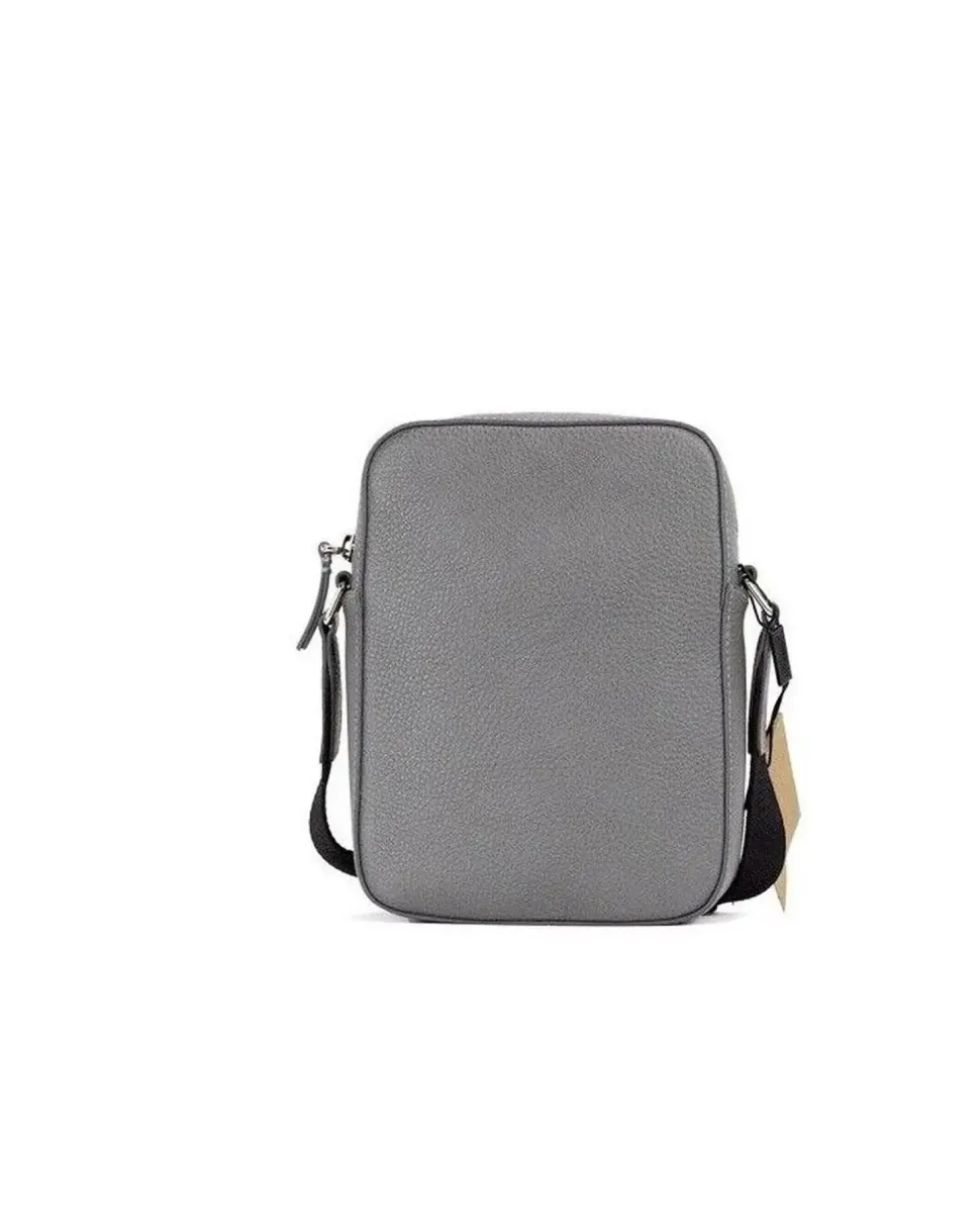 Braided Shoulder - Handbag In Grey