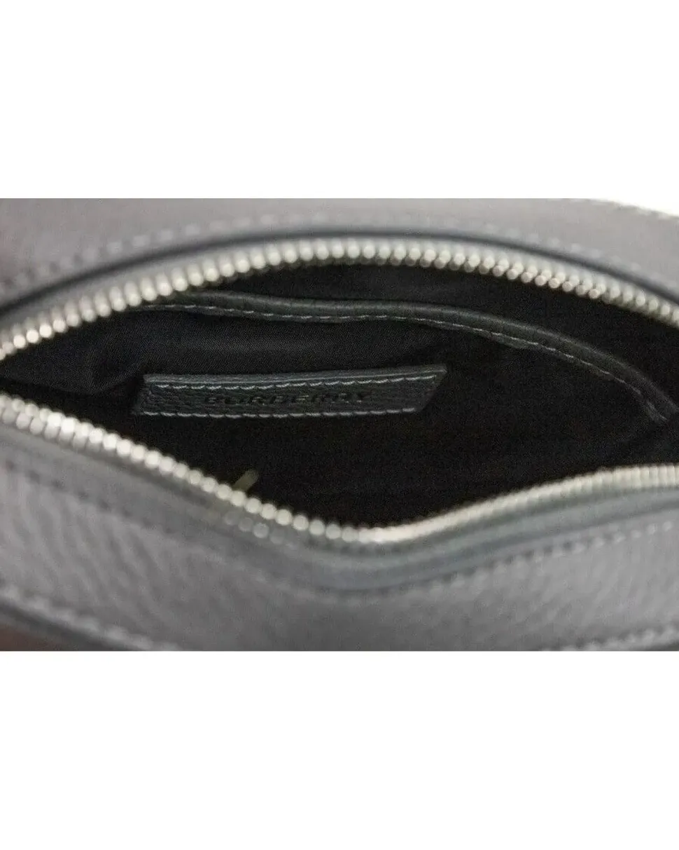 Braided Shoulder - Handbag In Grey