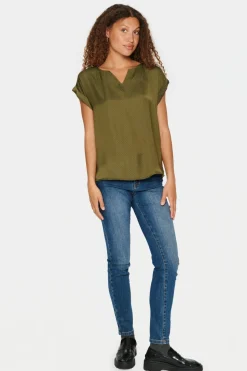 BrianaSZ SS Top-Plain