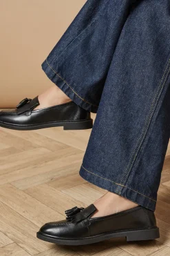 Brighton Leather Tassel Loafers