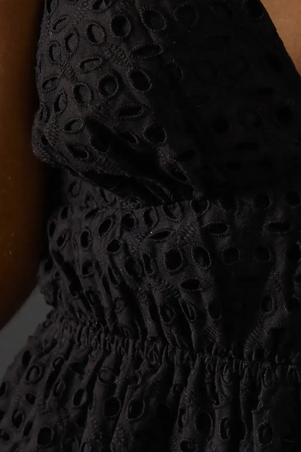 Broderie Strappy Midi Sundress