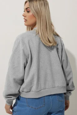 Brushed Bomber Jacket