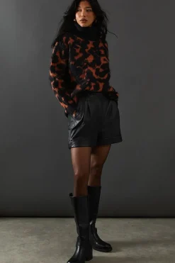Brushed Tortoise Shell Jumper