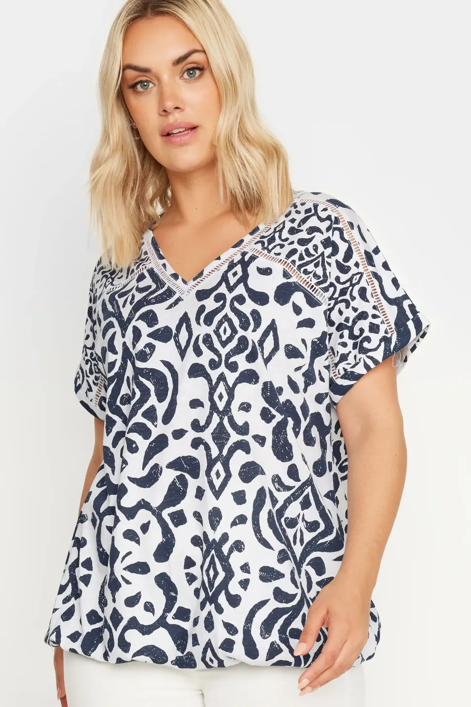 Bubble Hem Top