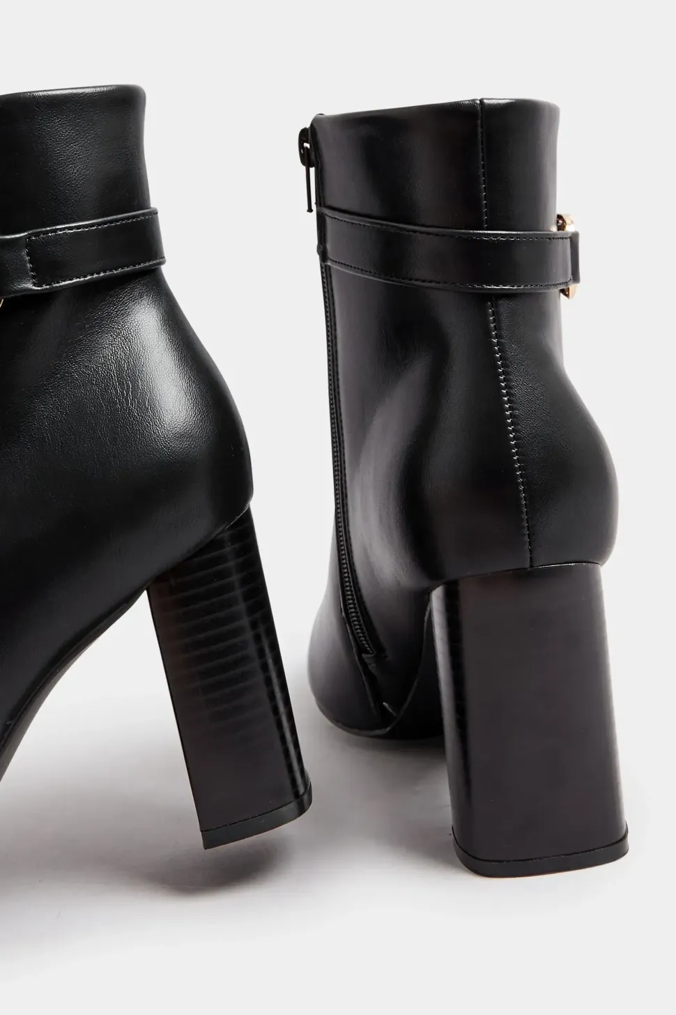 Buckle Detail Ankle Boots