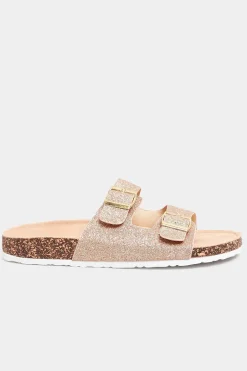 Buckle Strap Footbed Sandals