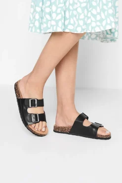 Buckle Strap Footbed Sandals
