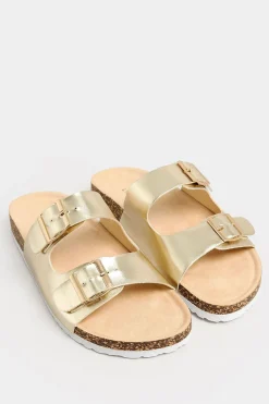 Buckle Strap Footbed Sandals