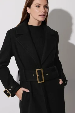 Buckle Wrap Coat