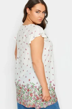 Butterfly Print Blouse